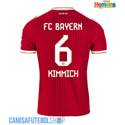 Camisa de time de futebol Bayern Munich Joshua Kimmich #6 Replicas 1º Equipamento 2026-27 Manga Curta